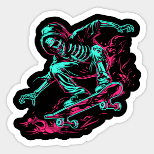 Skate or die Sticker